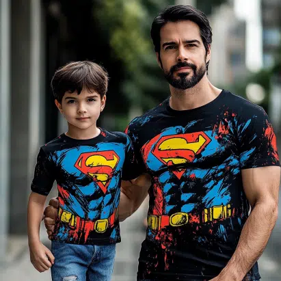 camiseta papá e hijo